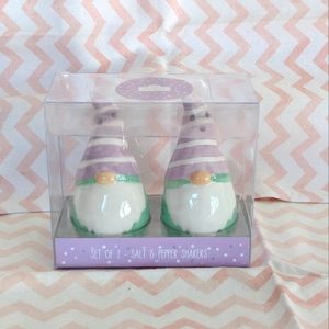 New - Spring Easter Gnome Salt and Pepper Shakers